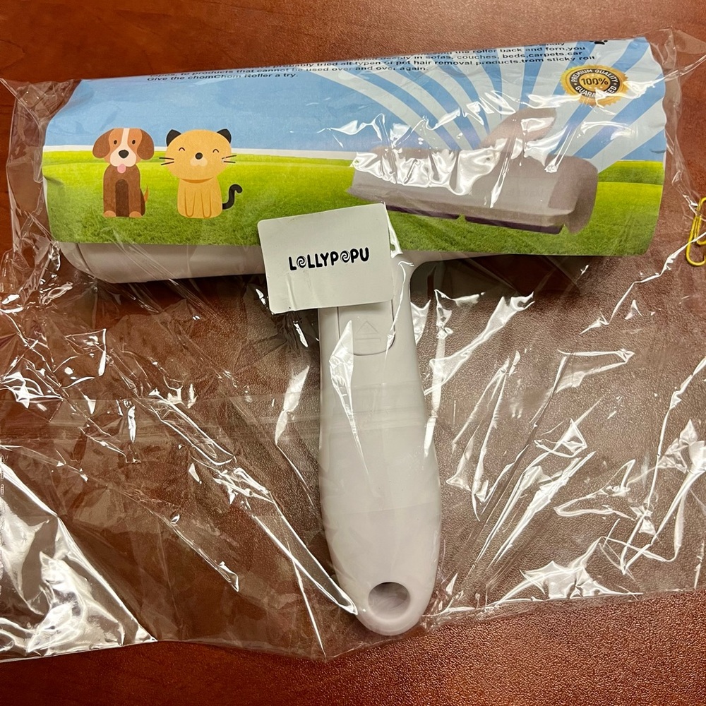 Lollypopu Versatile Pet Hair Removal  Lint Roller Dogs and Cats